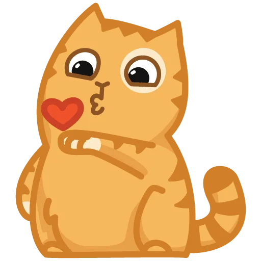 😘 Стикер «ВК Персик» для Telegram