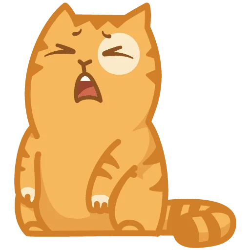 😣 Стикер «ВК Персик» для Telegram