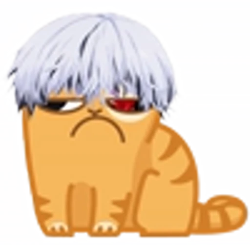 ☹️ Эмодзи «Persik Dead Inside Emoji Pack» для Telegram