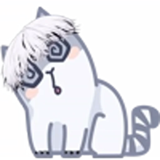 😵‍💫 Эмодзи «Persik Dead Inside Emoji Pack» для Telegram