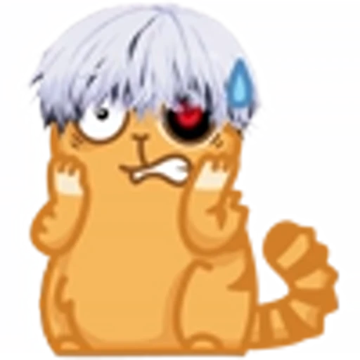 😨 Эмодзи «Persik Dead Inside Emoji Pack» для Telegram