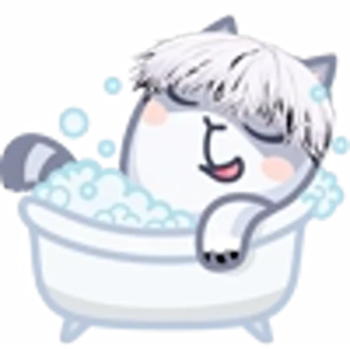 🛀 Эмодзи «Persik Dead Inside Emoji Pack» для Telegram