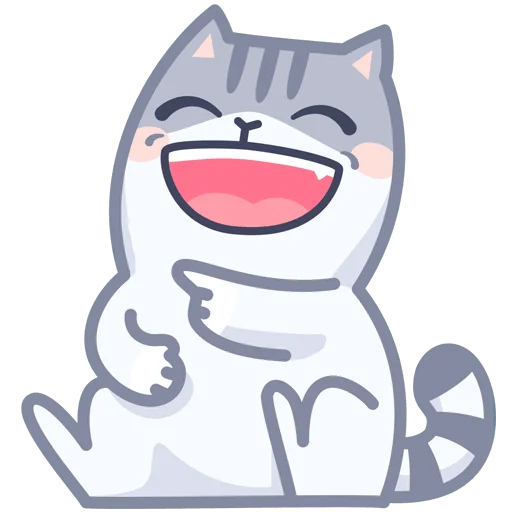 🤣 Стикер «Серый персик» для Telegram
