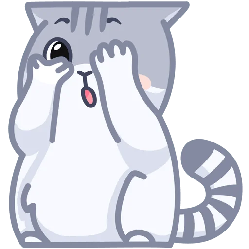 🤦 Стикер «Серый персик» для Telegram