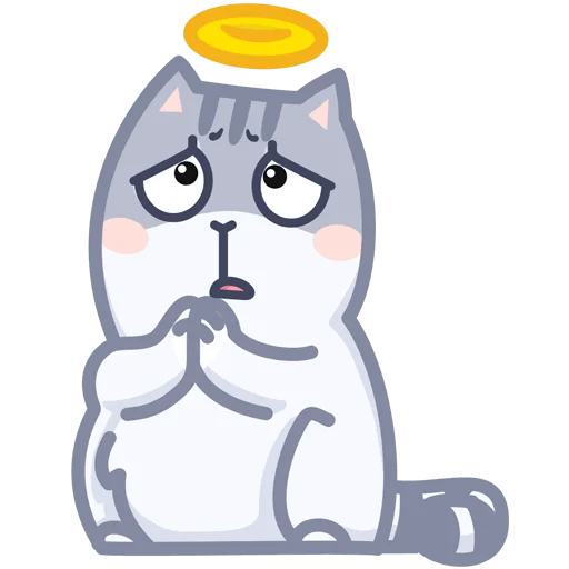 🌟 Стикер «Серый персик» для Telegram