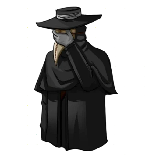 🤦‍♂️ Стикер «Чумной Доктор doctor thunder» для Telegram