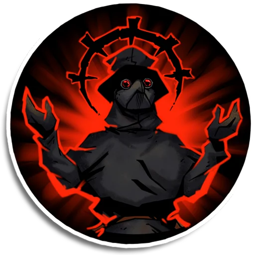 😱 Стикер «Plague doctor Pestkatze» для Telegram