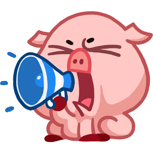 📢 Стикер «Пак полный свинок» для Telegram