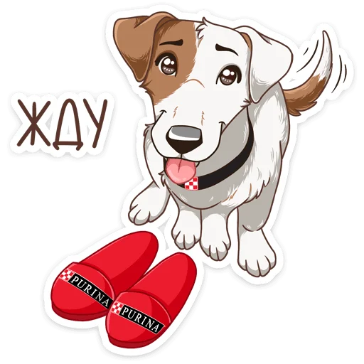 ⏳ Стикер «Питомцы» для Telegram