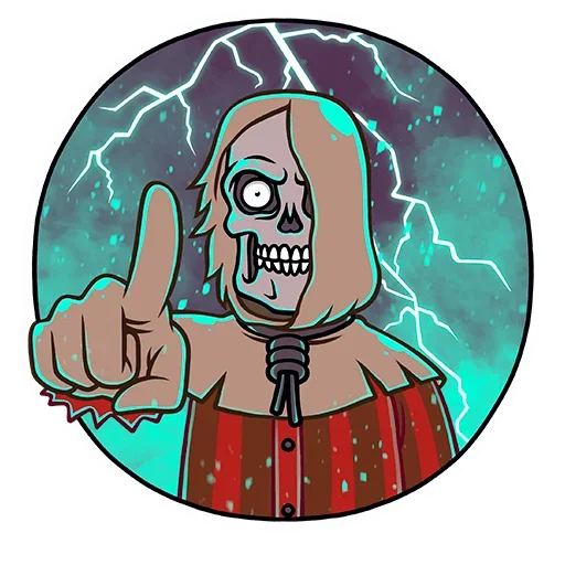☠️ Стикер «Пэч» для Telegram