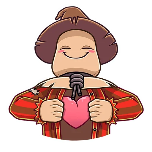 ❤️ Стикер «Пэч» для Telegram