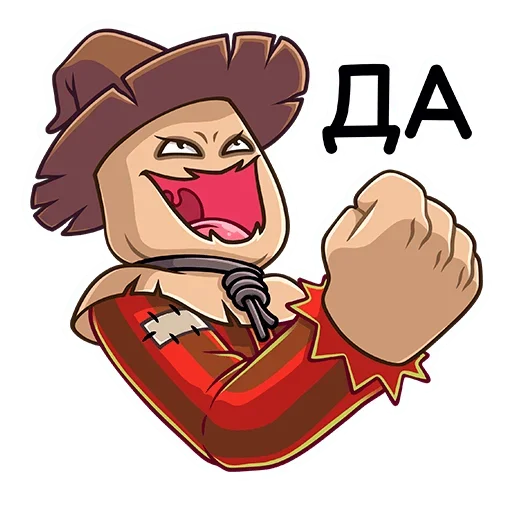 👍 Стикер «Пэч» для Telegram