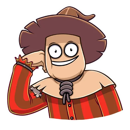 😐 Стикер «Пэч» для Telegram