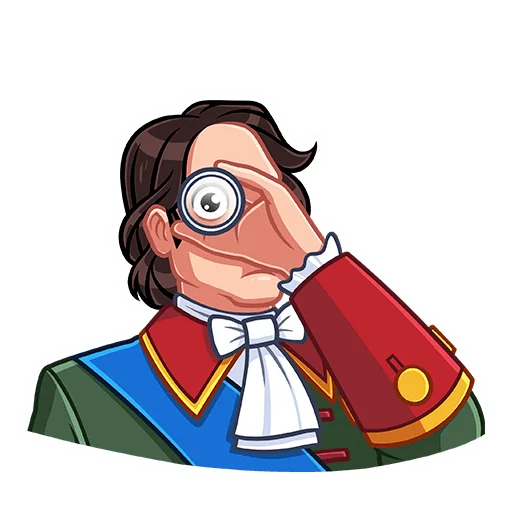 👁 Стикер «Петр Первый» для Telegram