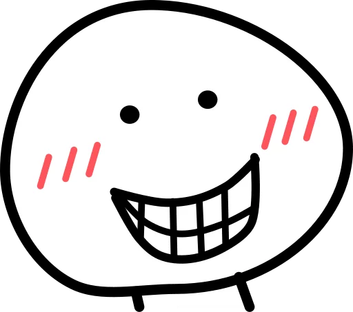 😃 Стикер «我想静静» для Telegram
