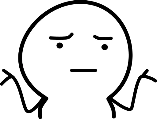 😐 Стикер «我想静静» для Telegram