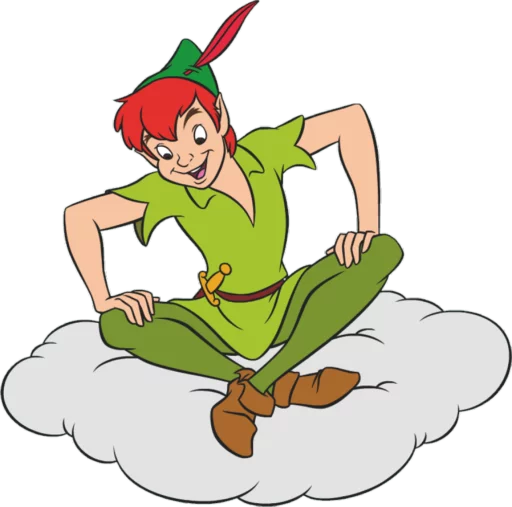 😃 Стикер «Peter Pan» для Telegram