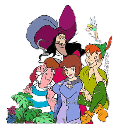 🙂 Стикер «Peter Pan» для Telegram