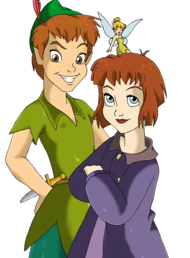 💞 Стикер «Peter Pan» для Telegram