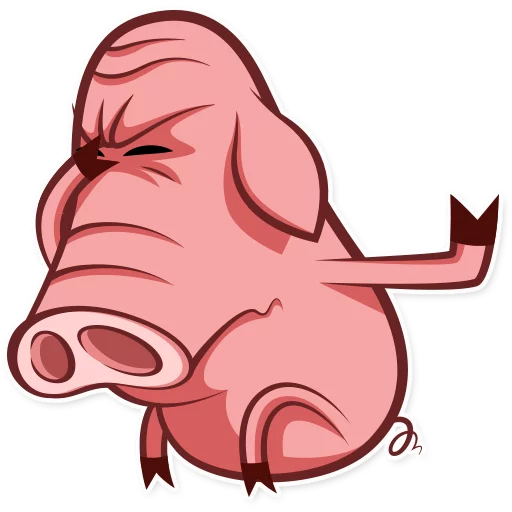 😞 Стикер «Pete The Pig» для Telegram