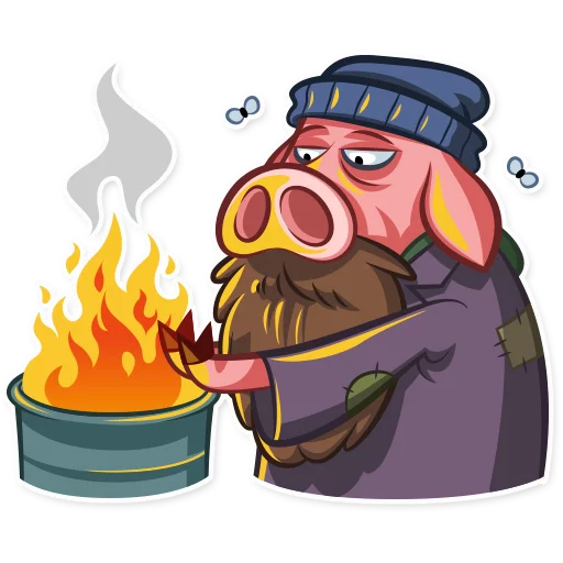 🔥 Стикер «Pete The Pig» для Telegram