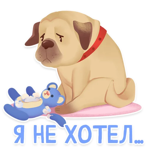 😥 Стикер «Dogs» для Telegram