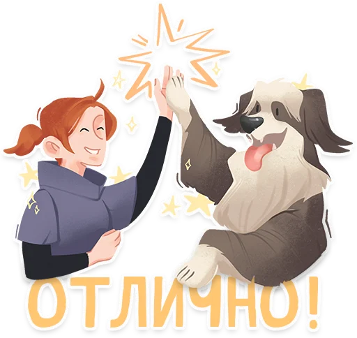 👍 Стикер «Dogs» для Telegram