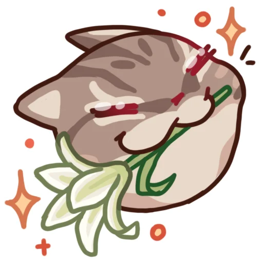 🪴 Стикер «Pets Motions» для Telegram