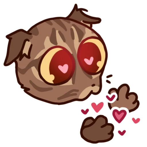 🥰 Стикер «Pets Motions» для Telegram