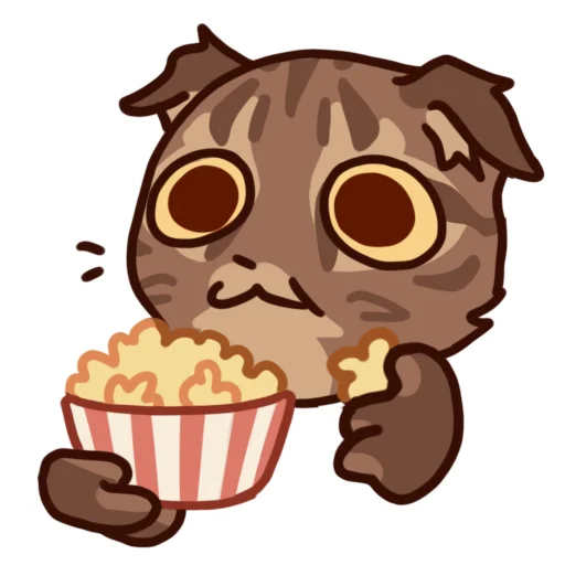 🍿 Стикер «Pets Motions» для Telegram