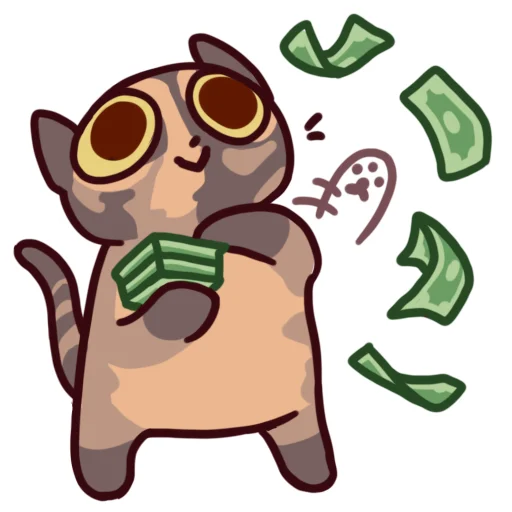 💸 Стикер «Pets Motions» для Telegram