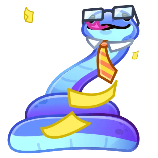 💎 Стикер «Pet Snake» для Telegram