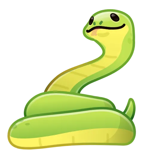 Стикерпак Pet Snakes для Telegram