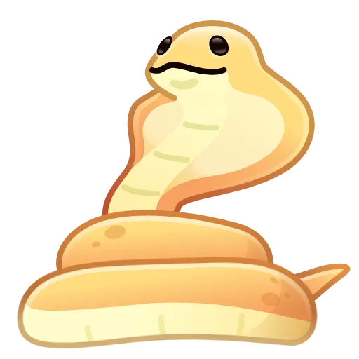 🐍 Стикер «Pet Snakes» для Telegram