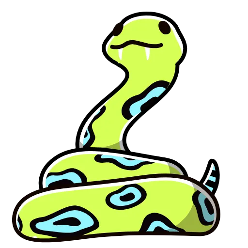 🐍 Стикер «Pet Snakes» для Telegram