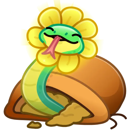 🐍 Стикер «Pet Snakes» для Telegram