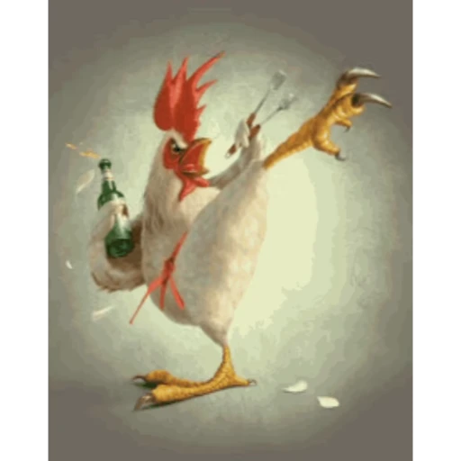 🐔 Стикер «Петухи» для Telegram