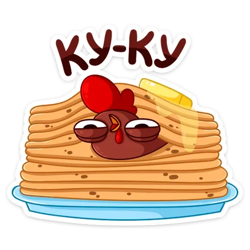 👋 Стикер «Петушок Петя» для Telegram