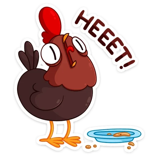🙅‍♂️ Стикер «Петушок Петя» для Telegram