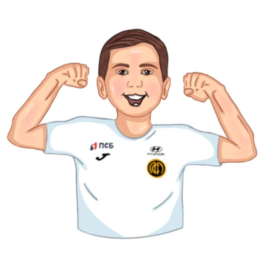💪 Стикер «ПФК ЦСКА» для Telegram