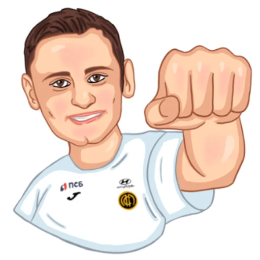 👊 Стикер «ПФК ЦСКА» для Telegram