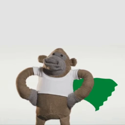 💪 Стикер «PG Tips monkey» для Telegram