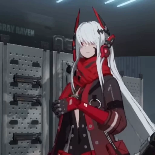 🖐️ Стикер «Punishing Gray Raven» для Telegram