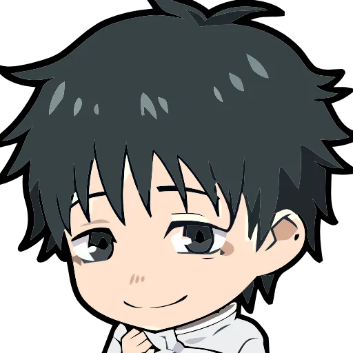 🙂 Эмодзи «Jujutsu Kaisen» для Telegram
