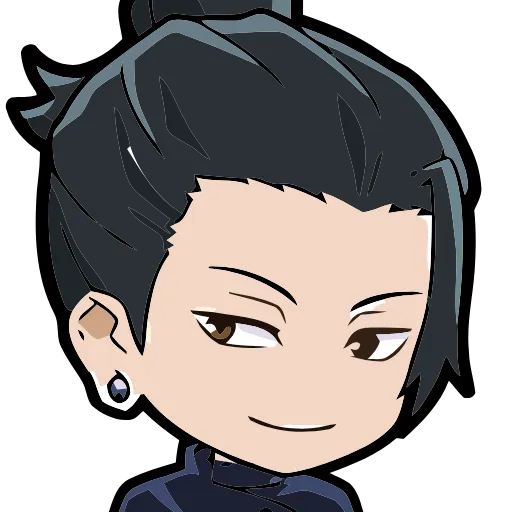 😏 Эмодзи «Jujutsu Kaisen» для Telegram