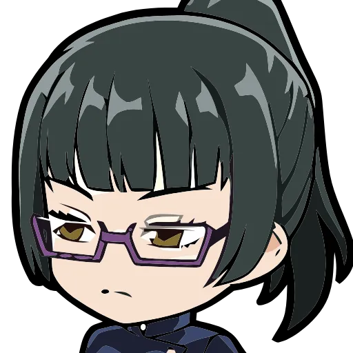 😒 Эмодзи «Jujutsu Kaisen» для Telegram