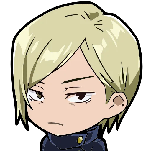 😒 Эмодзи «Jujutsu Kaisen» для Telegram