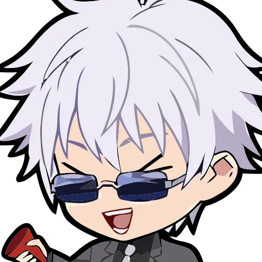 😆 Эмодзи «Jujutsu Kaisen» для Telegram