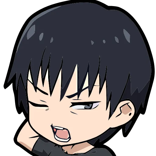 😒 Эмодзи «Jujutsu Kaisen» для Telegram