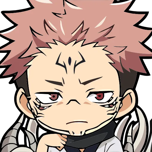 😒 Эмодзи «Jujutsu Kaisen» для Telegram